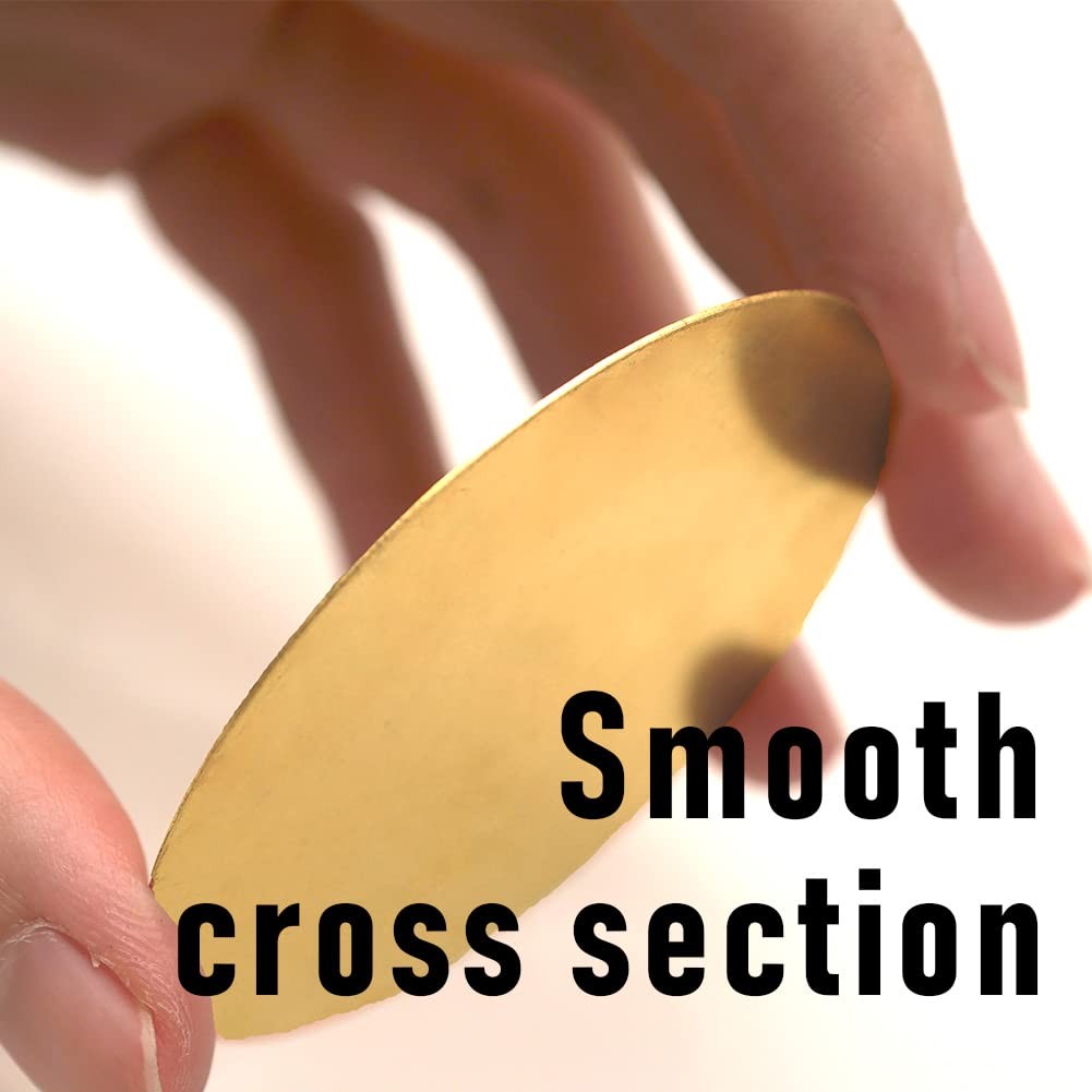 4 Inch Dia 0.08 Inch Thick 12 Gauge H62 Brass Round Plate Copper Metal Sheet