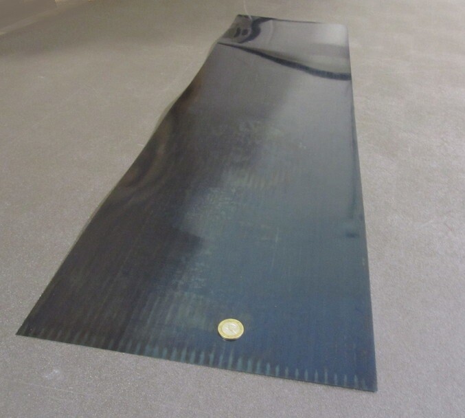 1095 Hard Blue Tempered Spring Steel Shim .010″ x 12.0″ Wide x 48″ Long