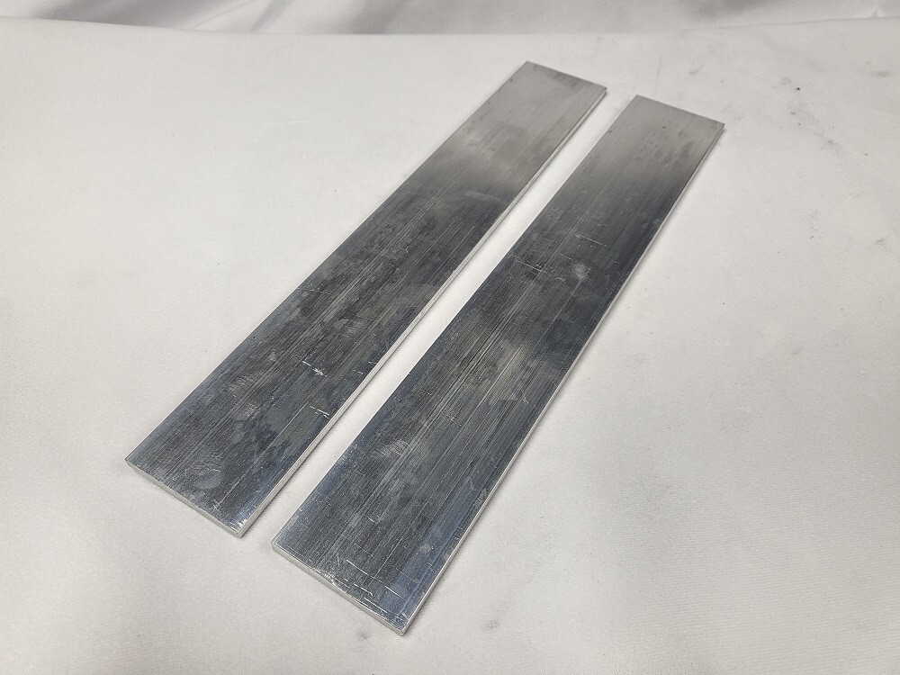 6061 Aluminum Flat Bar, 3/16″ x 2″ x 12″ long, Solid Stock Plate, Machining, 2pk
