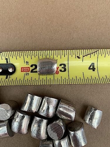 Tin Nugget (1 Pound | 99.9+% Pure) Raw Tin Metal by RotoMetals