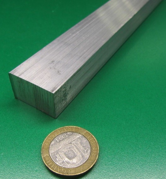 2024 T351 Aluminum Bar, 5/8″ (.625″) Thick x 1.0″ Wide x 12″ Length