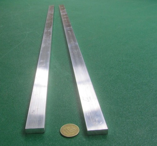 6061 T651 Aluminum Bar, 5/16″ (.312″) Thick x 1.0″ Wide x 36″ Length, 2 Units