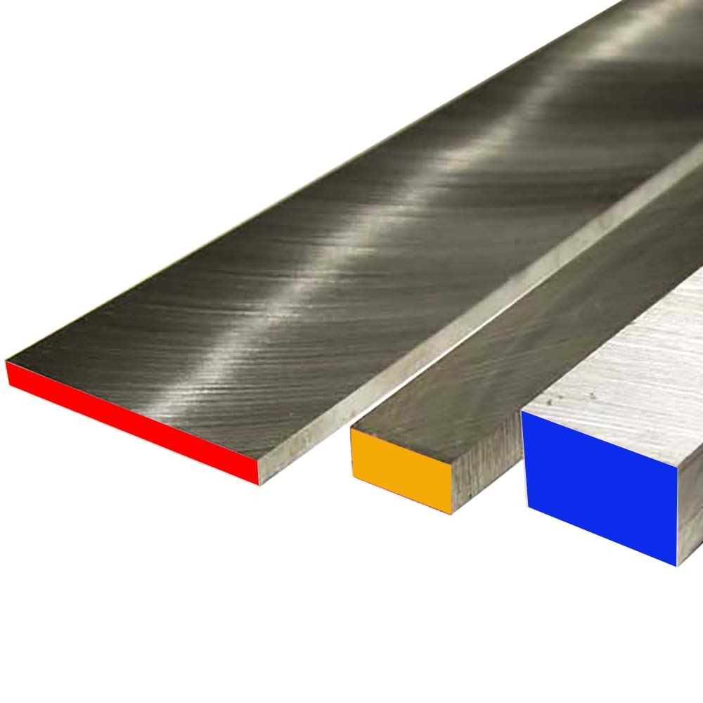 1-1/2″ x 3-1/2″ x 10″, A2 Decarb Free Tool Steel Flat Stock