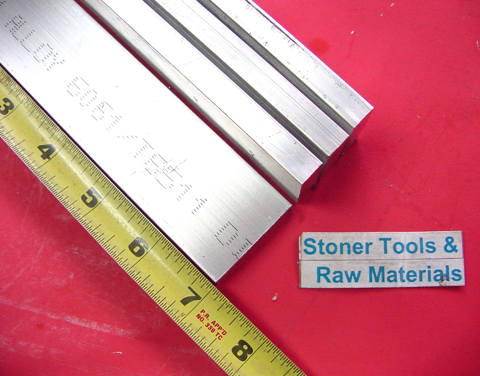 4 Pieces 1/2″ X 1-1/2″ ALUMINUM 6061 FLAT BAR 7″ long T6511 Extruded Stock New