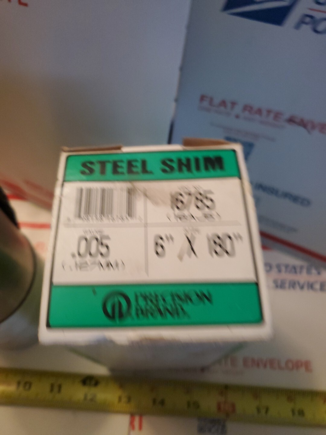 PRECISION BRAND .005” Thick – Steel Shim Stock 6” X 180” 1XRoll READ DESC.S3