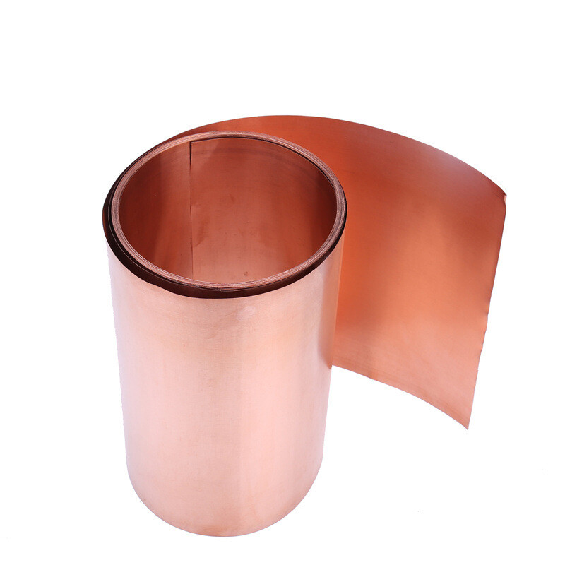 99.9% Pure Copper Sheet Strip 0.01-0.3mm Thin Metal Plate Foil Roll New