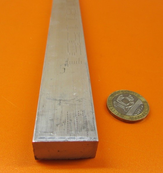 2024 T351 Aluminum Bar, 1/2″ (.500″) Thick x 1.0 Wide x 24″ Length