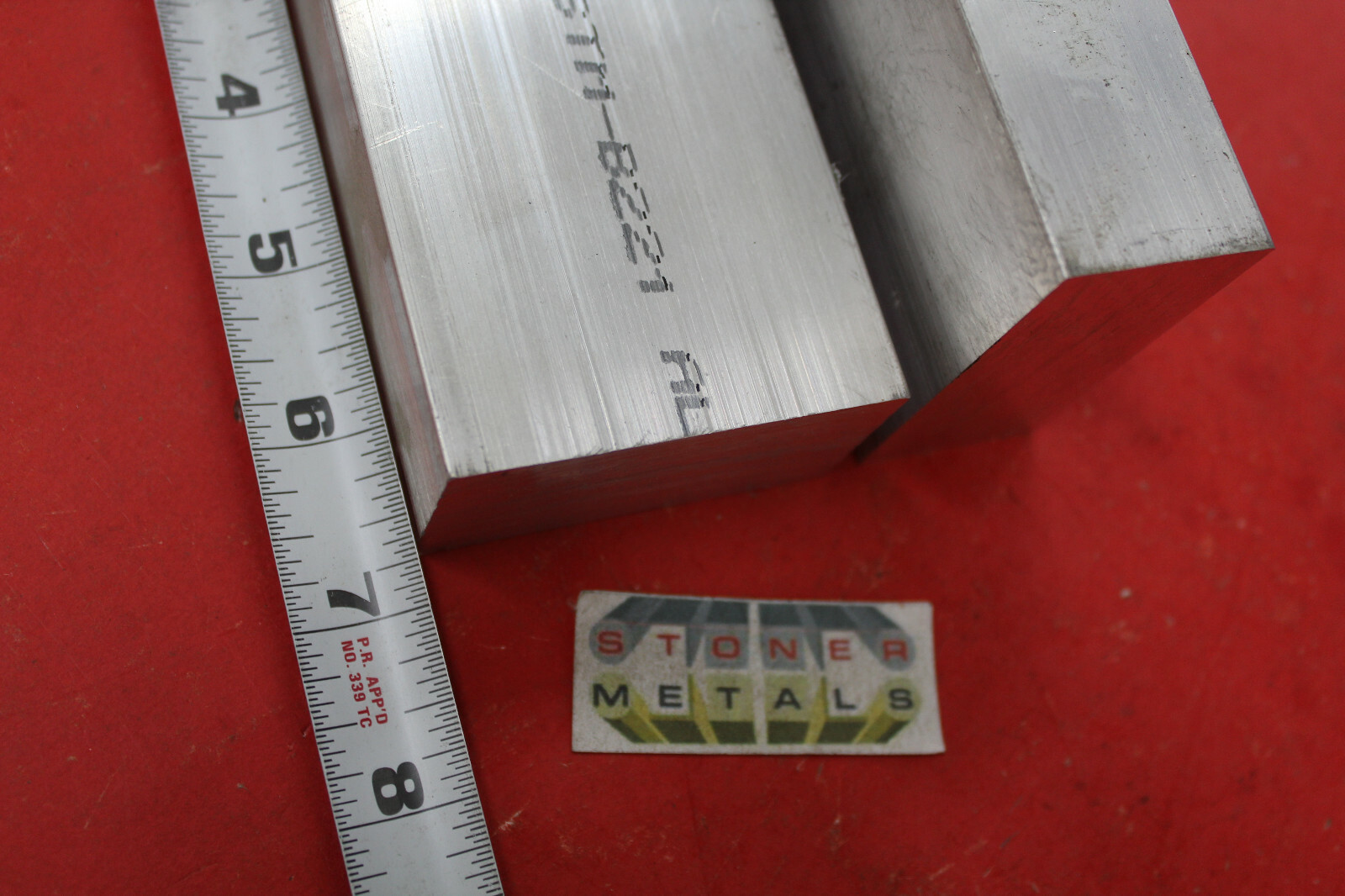 10 Pieces 1-1/4″ X 2-1/2″ ALUMINUM 6061 BAR 6-5/8″ long Solid T6511 Mill Stock
