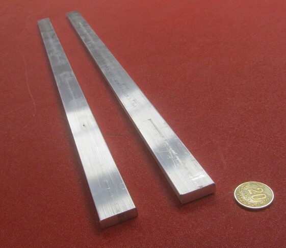 6061 T651 Aluminum Bar, 5/16″ (.312″) Thick x 1.0″ Wide x 36″ Length, 2 Units