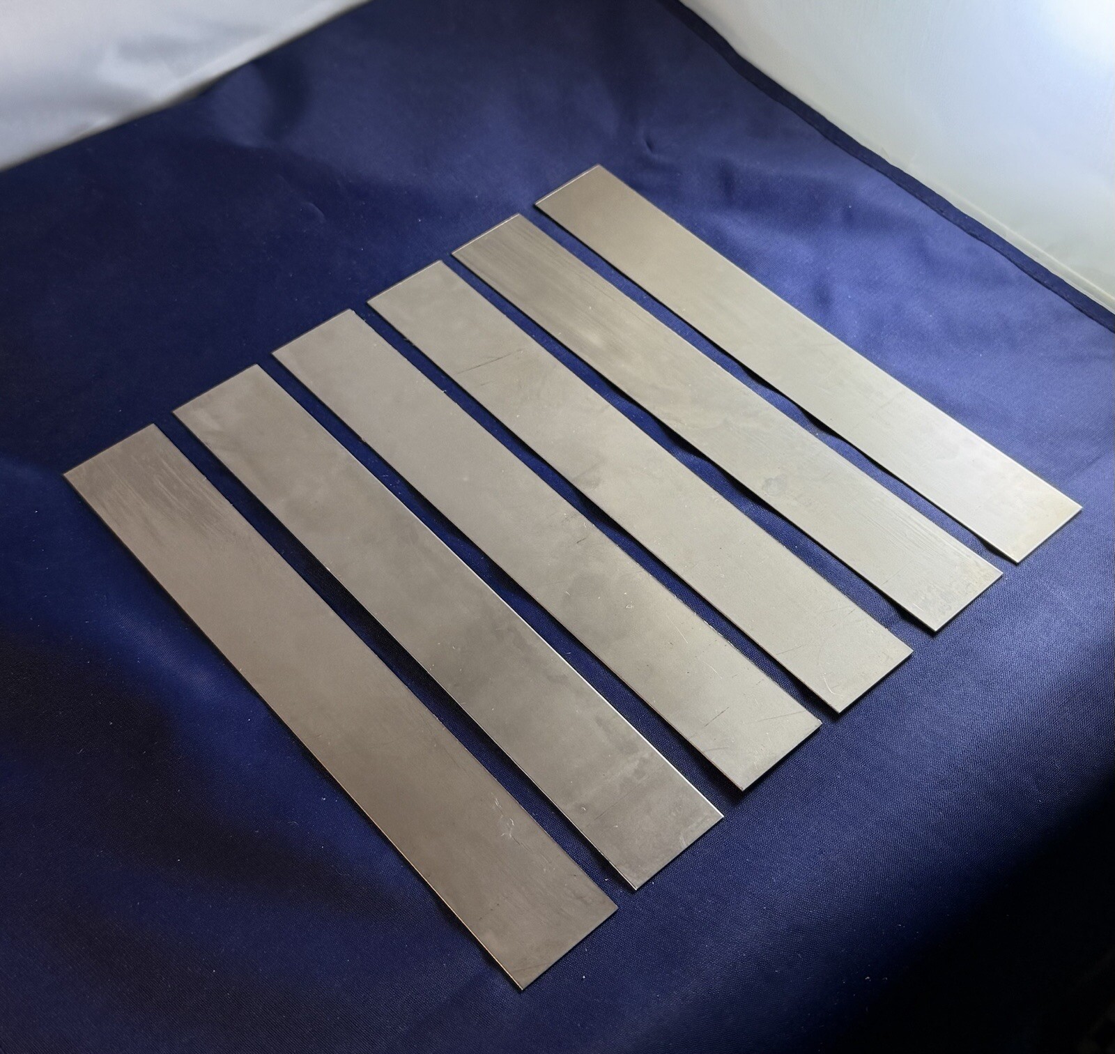 Stainless Steel Sheet Metal (6 pieces) 24ga. 1-1/4″ x 9″ Type 316 S S