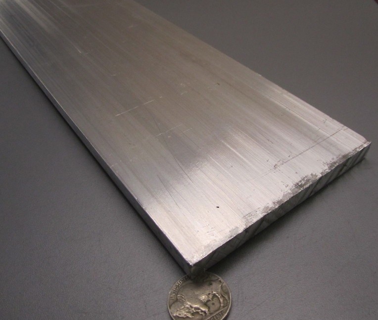 5052 Aluminum Bar, (1/4 Hard H32) .375″ (3/8″) Thick x 4.0″ Width x 24″ Length