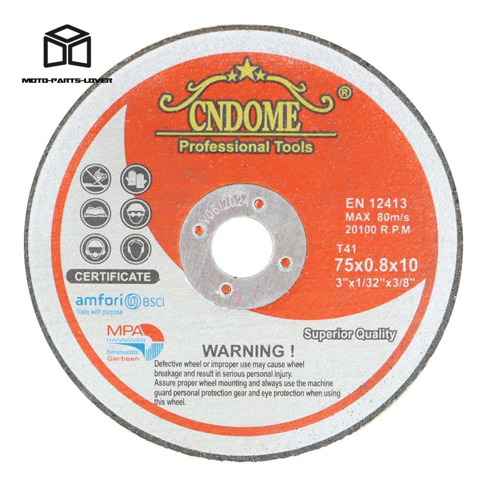 25 Pack Metal And Stainless Steel Cut Off Wheels 3″ x 1/32″ x 3/8″
