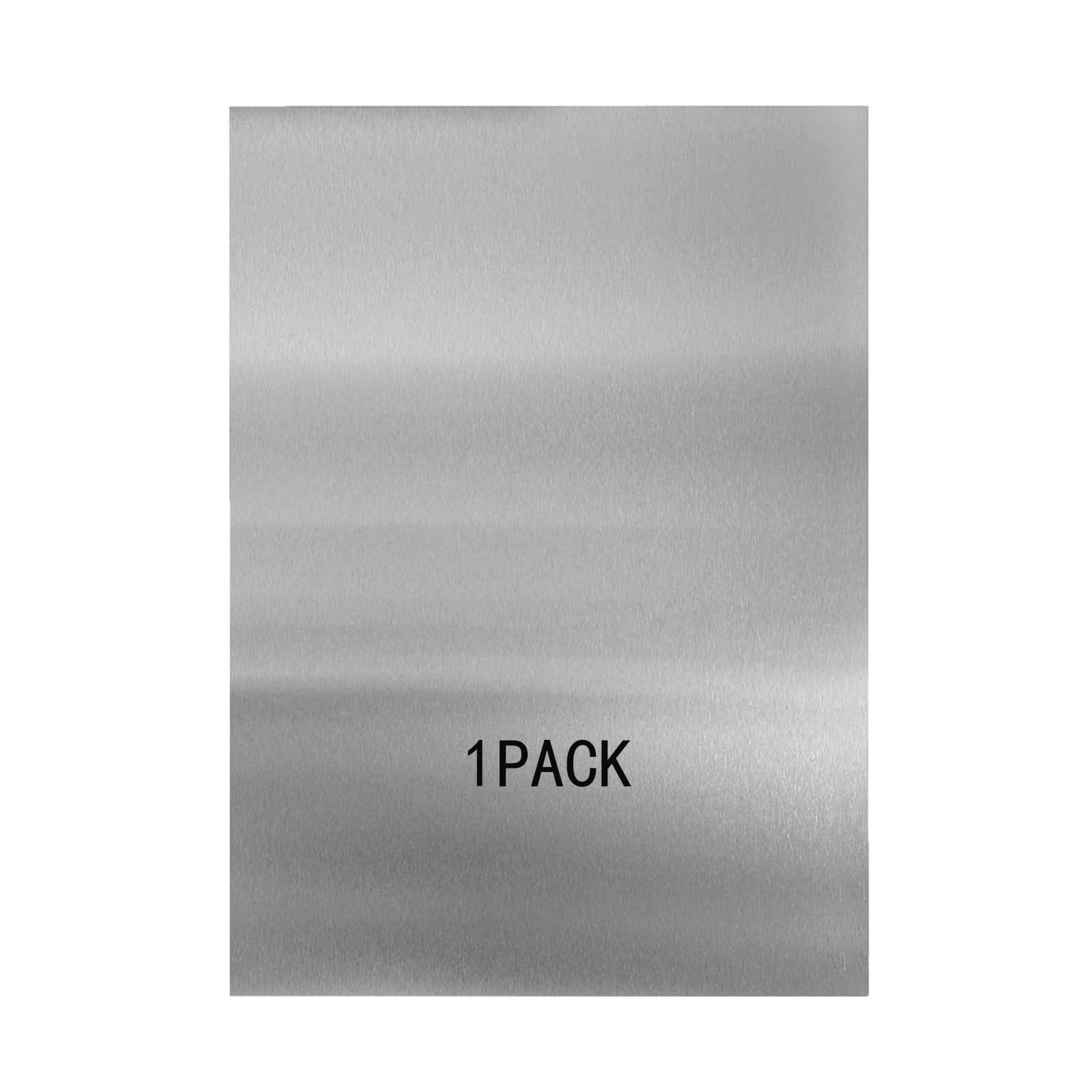 Lenslux 430 Stainless Steel Metal Plate, 12 x 6 x 0.02 Inch, 0.5mm Thick
