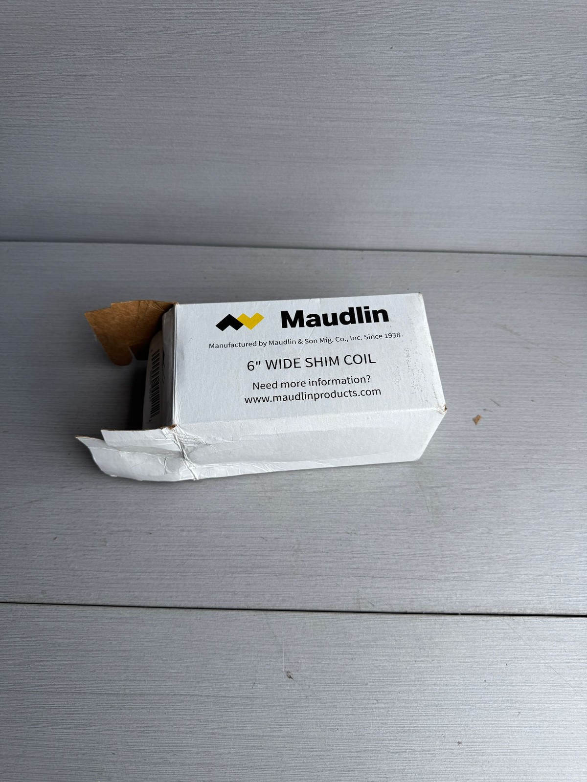 Maudlin Shim Coil 005-6-100 6in Wide Steel Coil Boxed (Open Box)