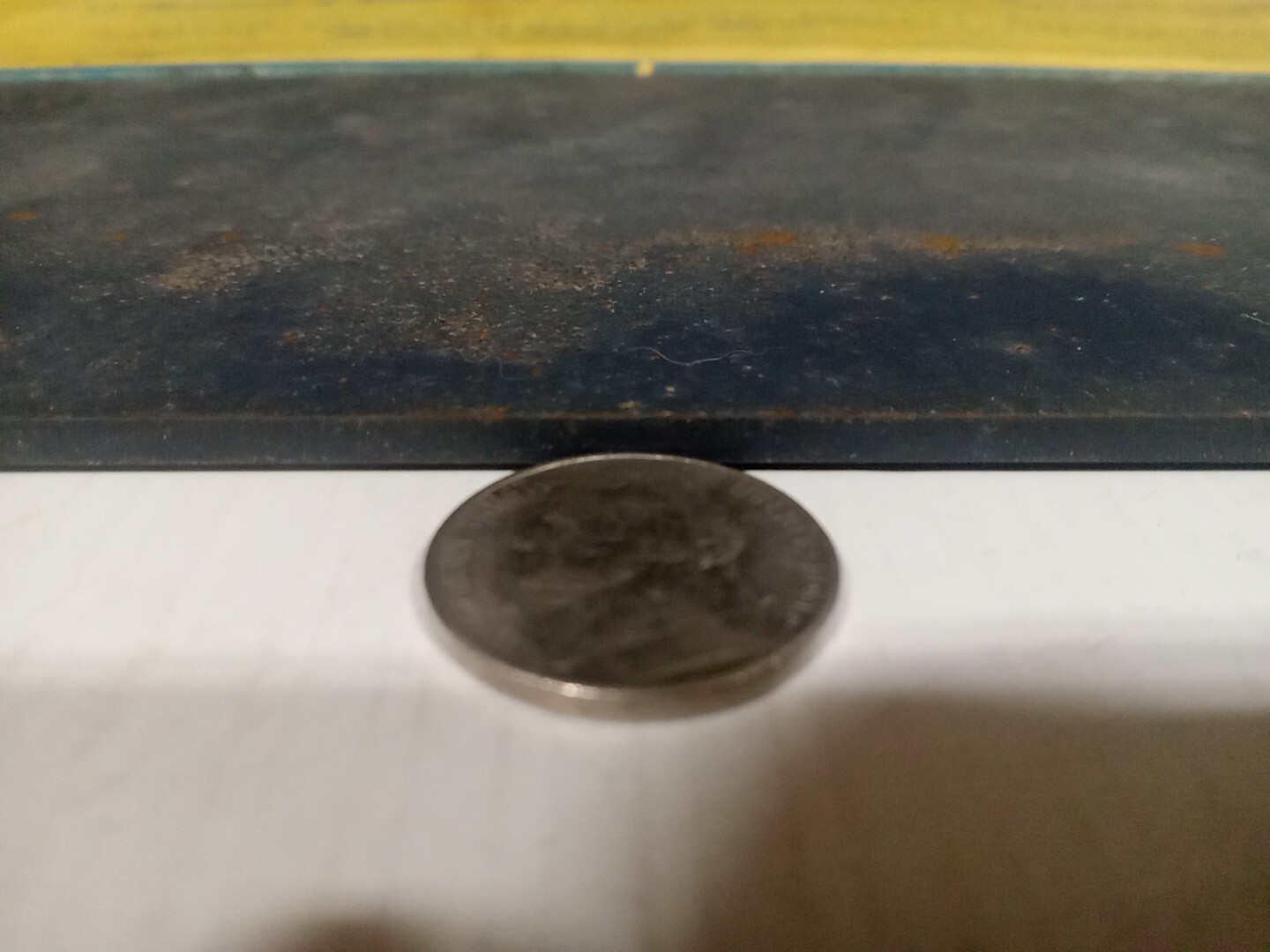Vtg TOOL Brown & Sharpe 1/8″ x 5″ X 18″ FLAT GROUND STEEL OIL HARDENING Sheet
