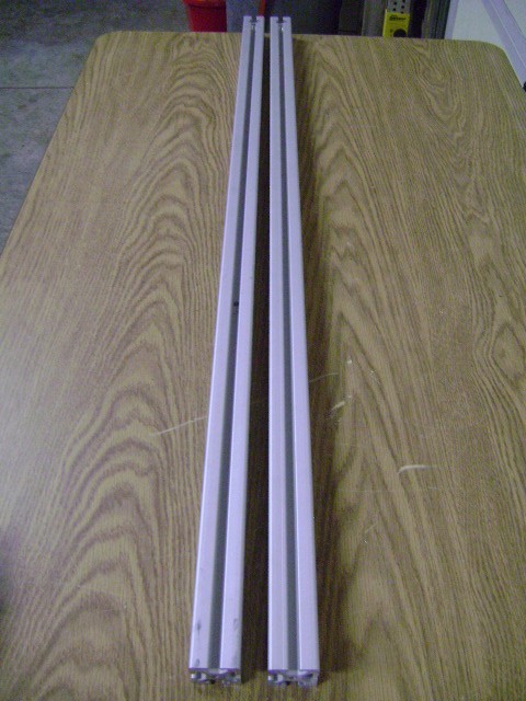 1.5″ X 1.5″ 80/20 T-SLOT ALUMINUM EXTRUSION 1.5″ X 1.5″ X 45″ Lot of 2