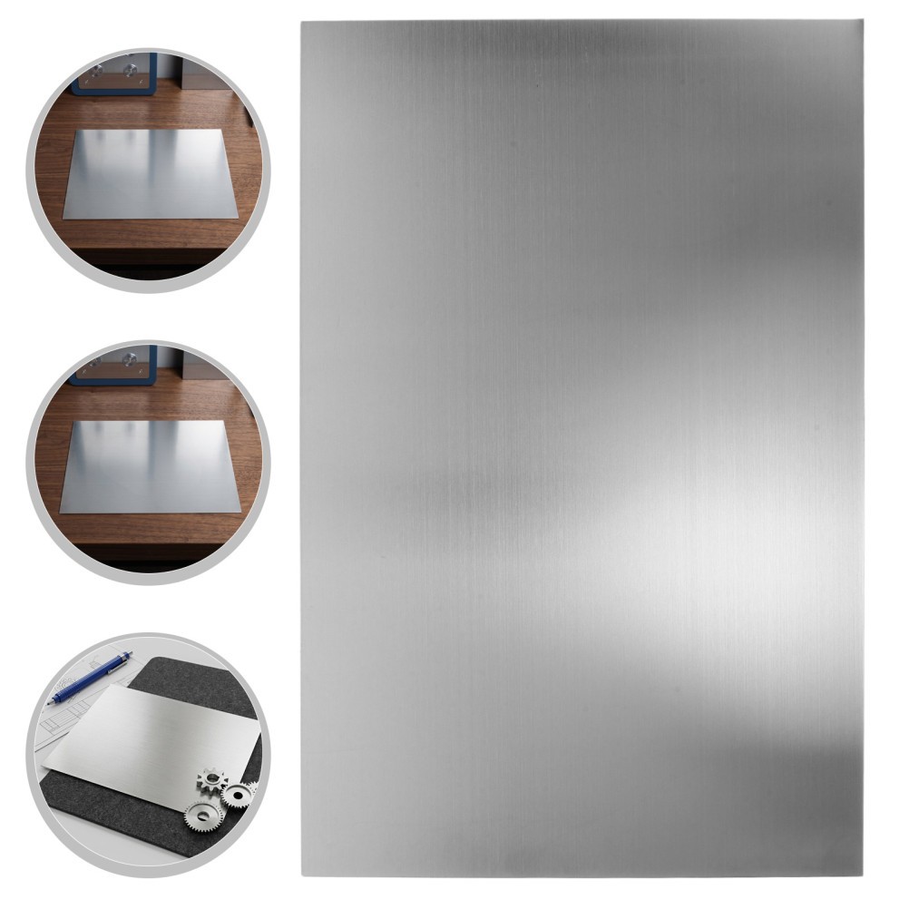Stainless Steel Sheet, 12×8” 8mm/0.3” Thickness Stainless Steel Plate, Metal