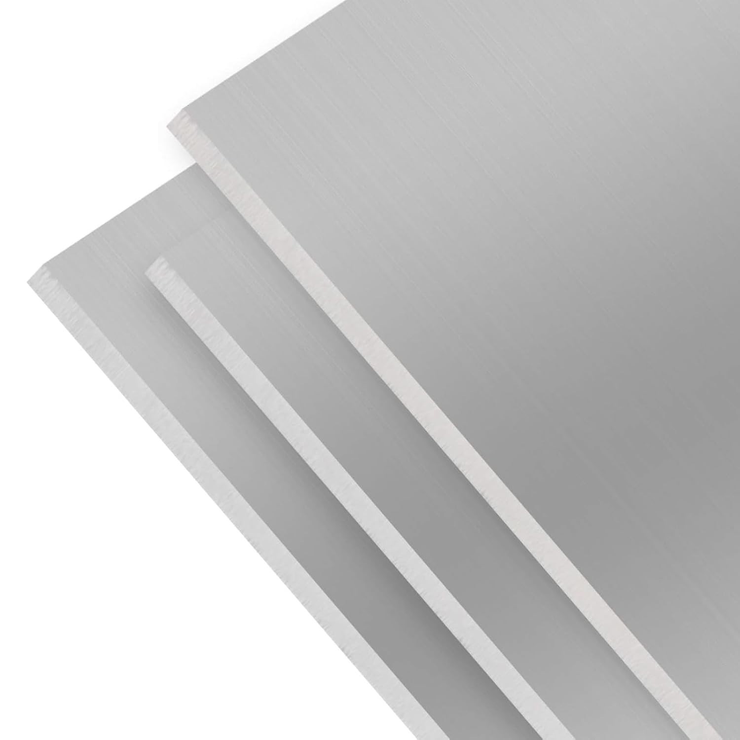 2 PCS 6″x12″x1/4″ 6061 T6 Aluminum Sheet Metal Plate with Protective Film