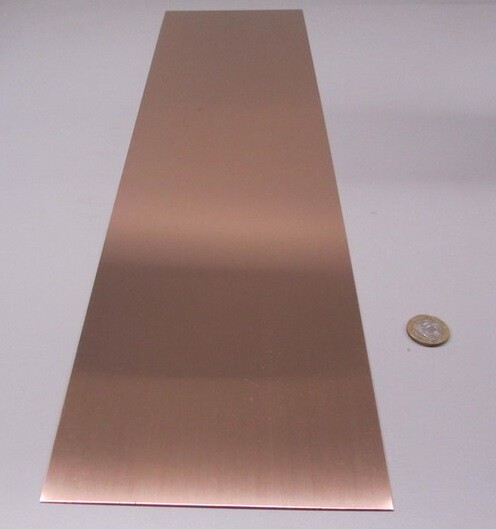 510 Bronze Shim .040″ (+/-0.002″) x 6.0″ Wide x 50″ Length, 1 Pc