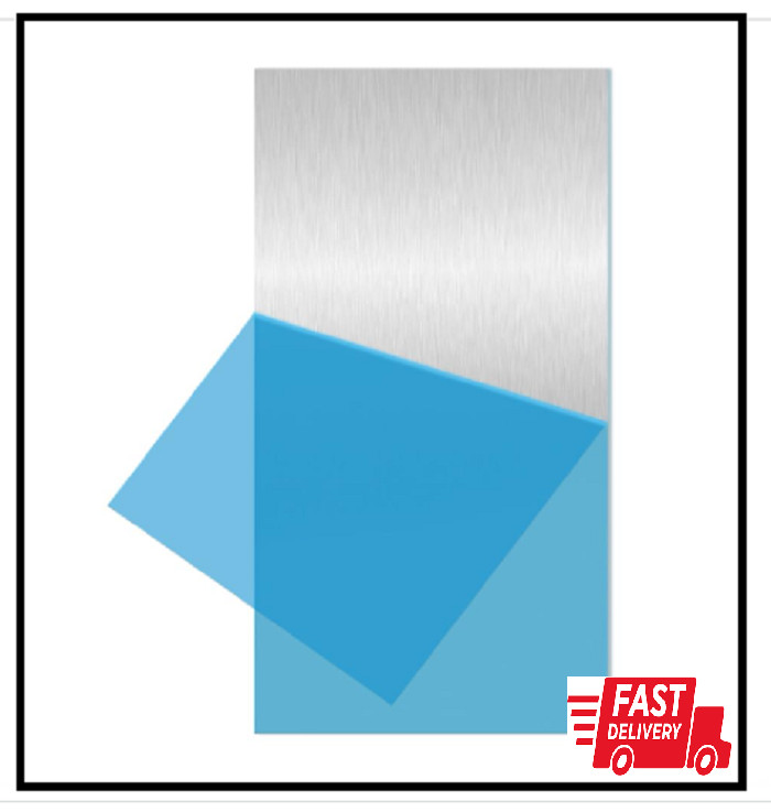 1PCS 6061 Aluminum Sheet Metal 1/16″ X 6″ X 12″, Aluminum Plates Covered with Pr