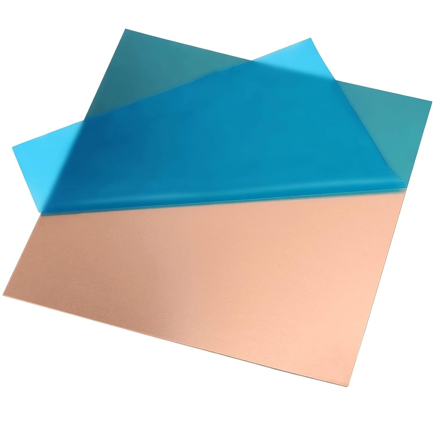 6″ x 6″ Copper Sheets – 6 Pack 20 Gauge for Art, Repair, and Electronics