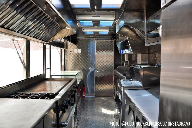 Food Truck & Restaurant Brushed Quilted Stainless Steel Wall Panel, 24Ga 48″x96″