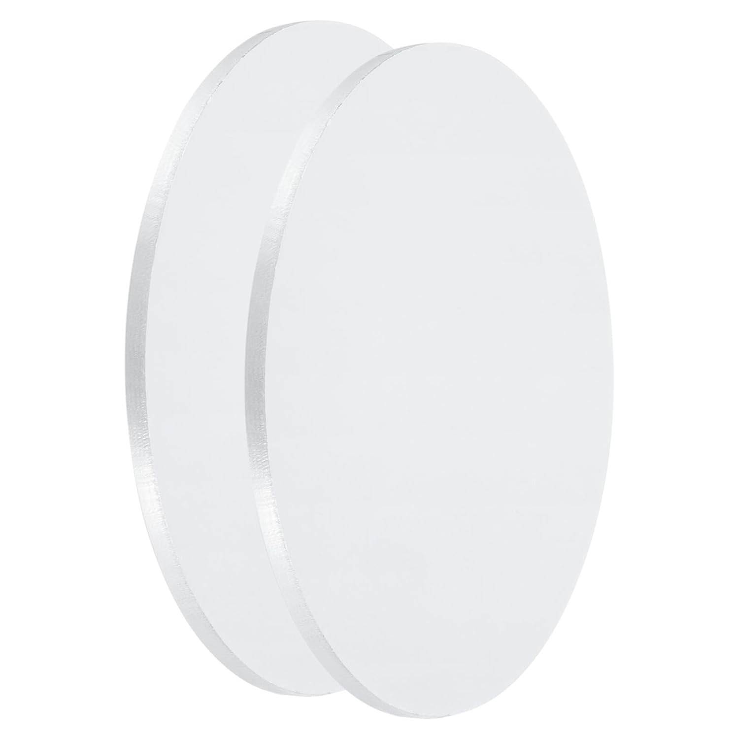 2Pcs Aluminum Disc, 4″100mm Diameter 0.2″5mm Thickness Round Aluminum Sheets …