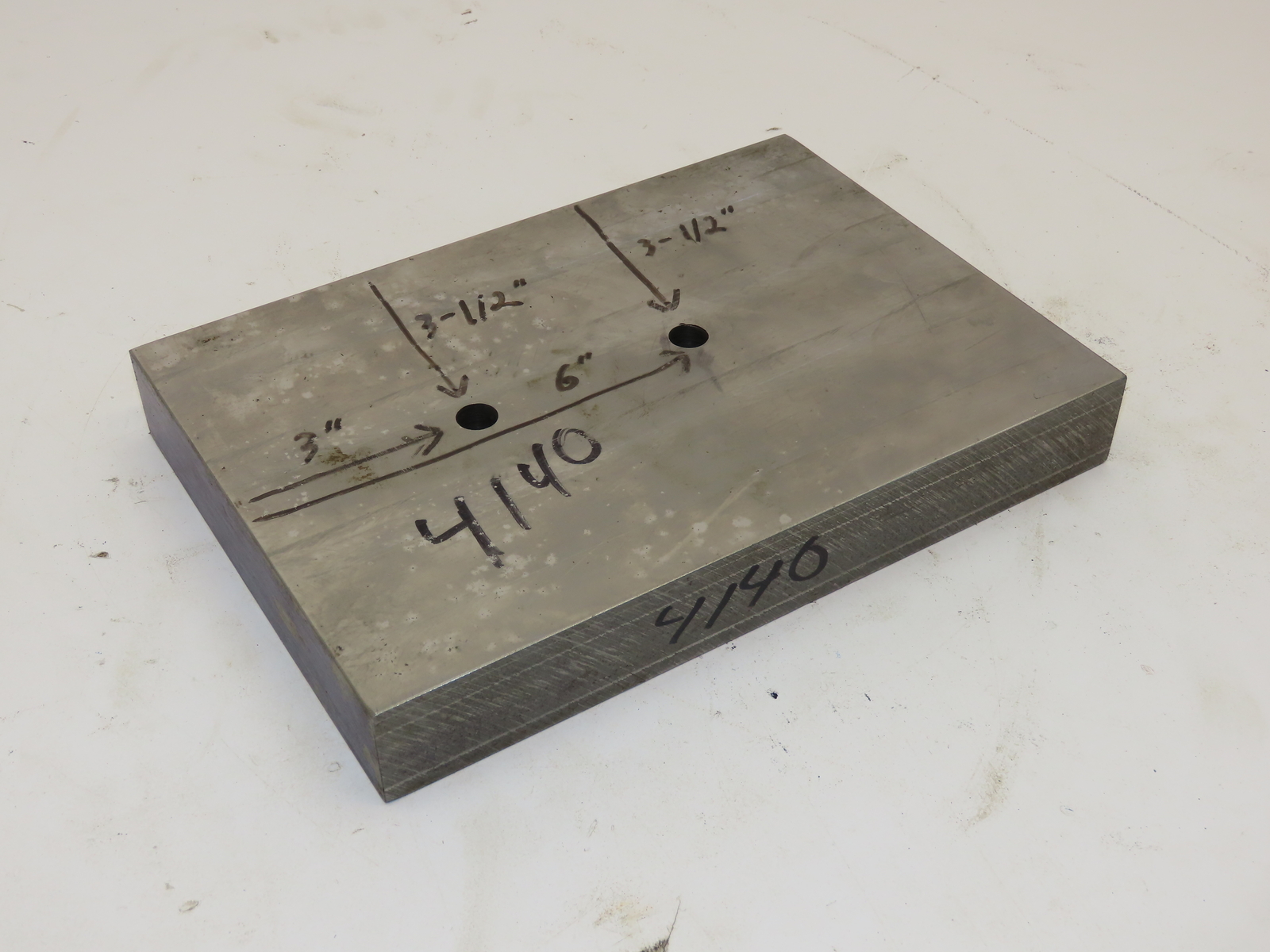 4140 Alloy Steel Flat Stock 10-1/8”x7-1/16”x1-3/8”