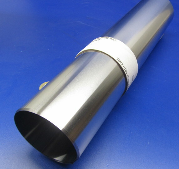 301 Stainless Steel Sheet Shim, .003″ (+/-.0003″) x 12.0″ x 10 Foot Length