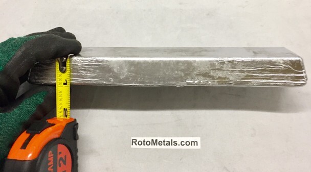 Alloy 0 Babbitt Ingot Grade 7 Heavy Pressure Full Ingot