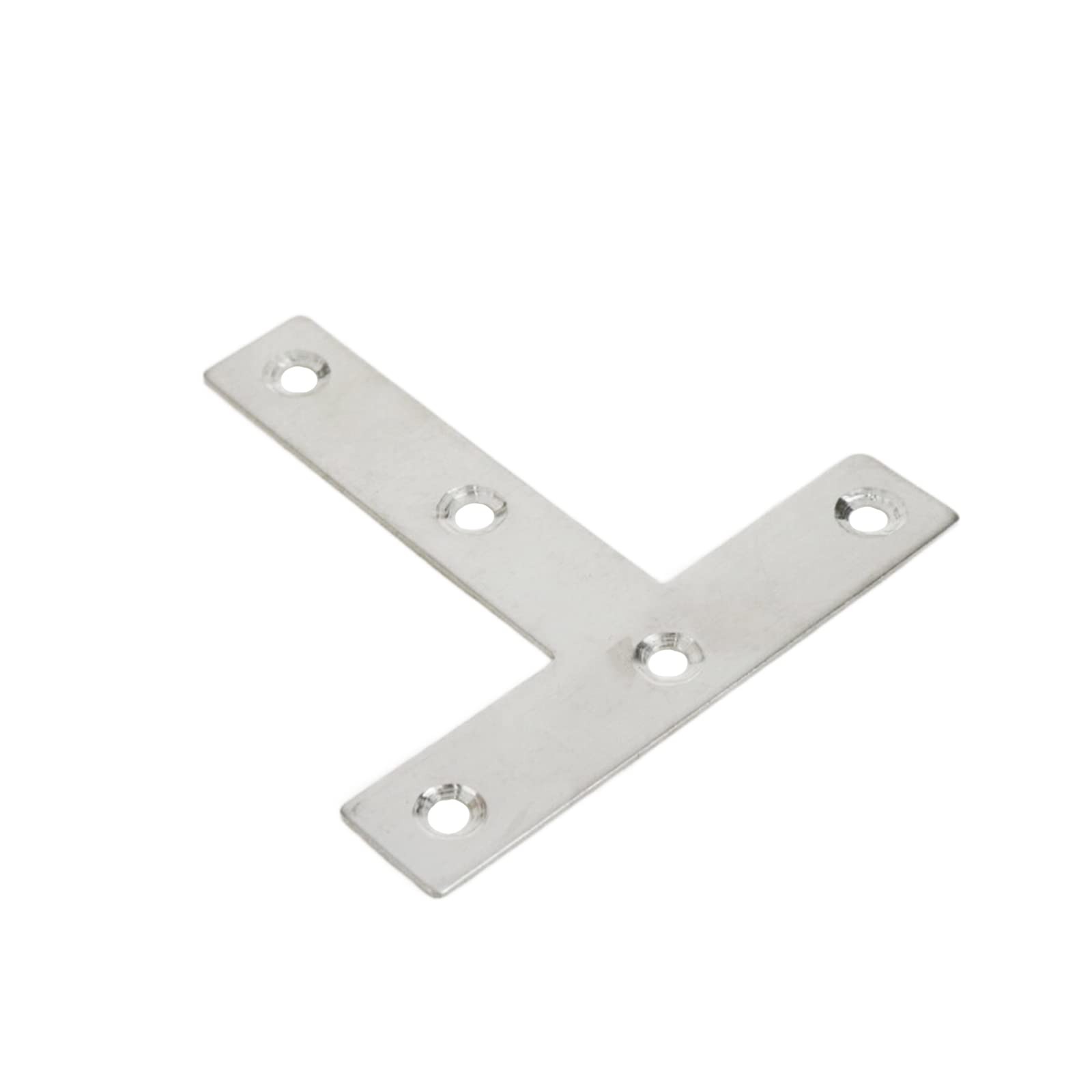 10 PCS T Brackets Mending Plate 3.14×3.14 In Stainless Steel Flat Repair