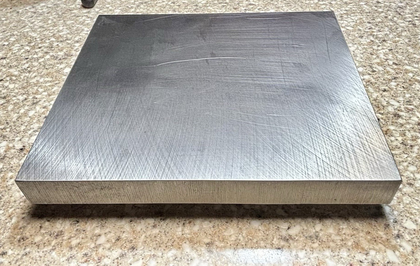 1″ x 7-1/2″ x 8-7/8″ long Stainless Steel Flat Bar Solid Stock Sheet Machining