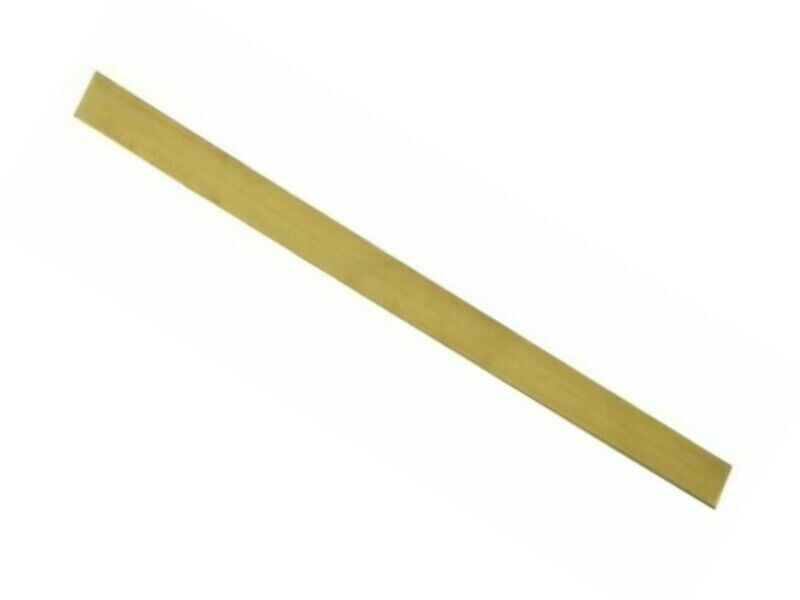2 PACK Brass Flat Stock .032″ x 3/4″ x 1 Foot Solid Rectangle Strips 12″ Lengths