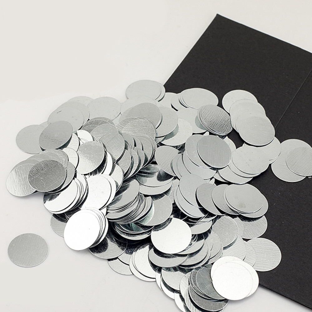 50PCS Round Galvanized Iron Sheet Discs Plate Zinc Plated Metal 25×0.3mm