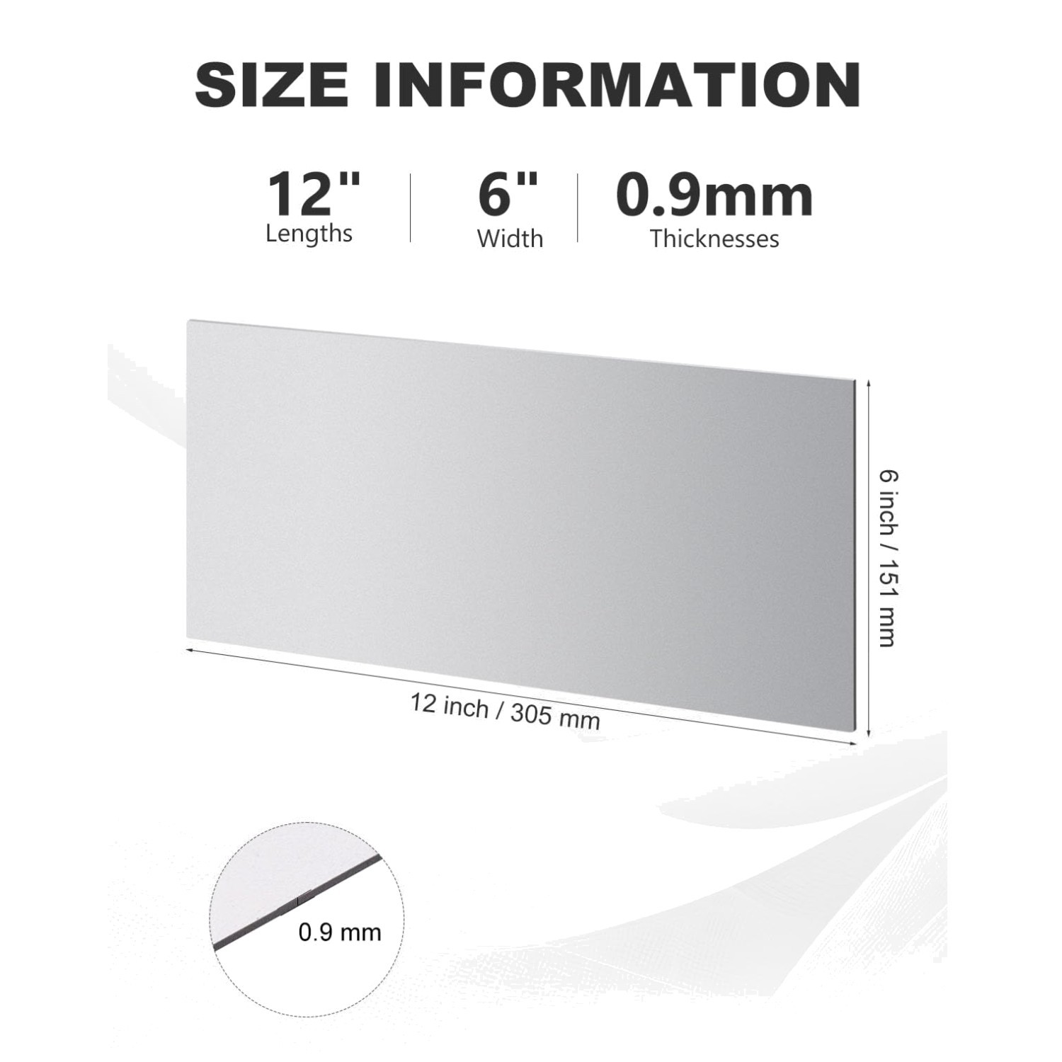 8 Pcs 20 Gauge Steel Sheet Metal 12″x6″ Weldable Plate Set