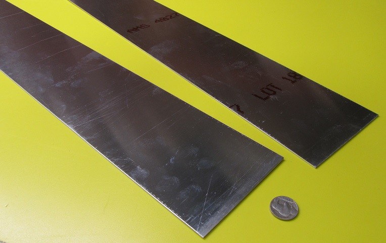 6061 T6 Aluminum Bar .063″ (1/16″) Thick x 4.0″ Wide x 48″ Length, 2 Pc