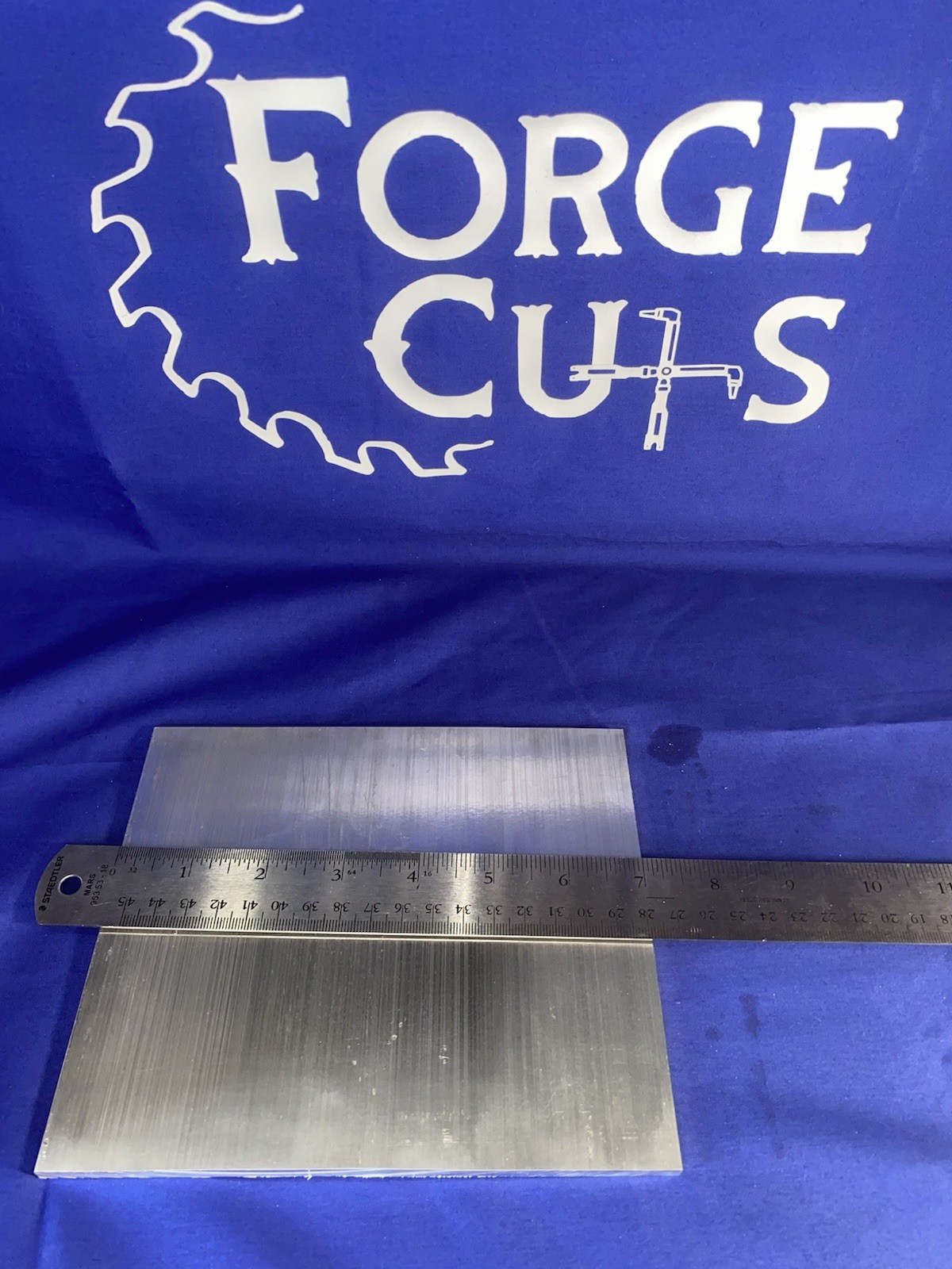 1/4” X 6” X 7” Aluminum Cnc Blanks 6061 T6511 Flat Stock .250 Thick Bar (2) Pcs