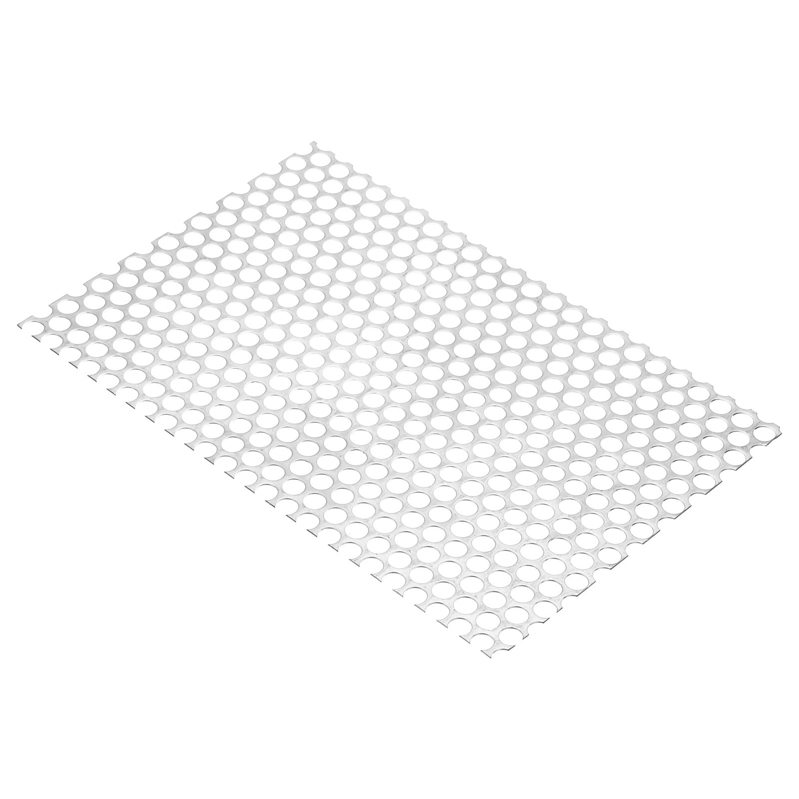 11.8″ L x 7.9″ W Perforated Metal Sheets, 18Ga 0.39″ Hole 304 Stainless Steel