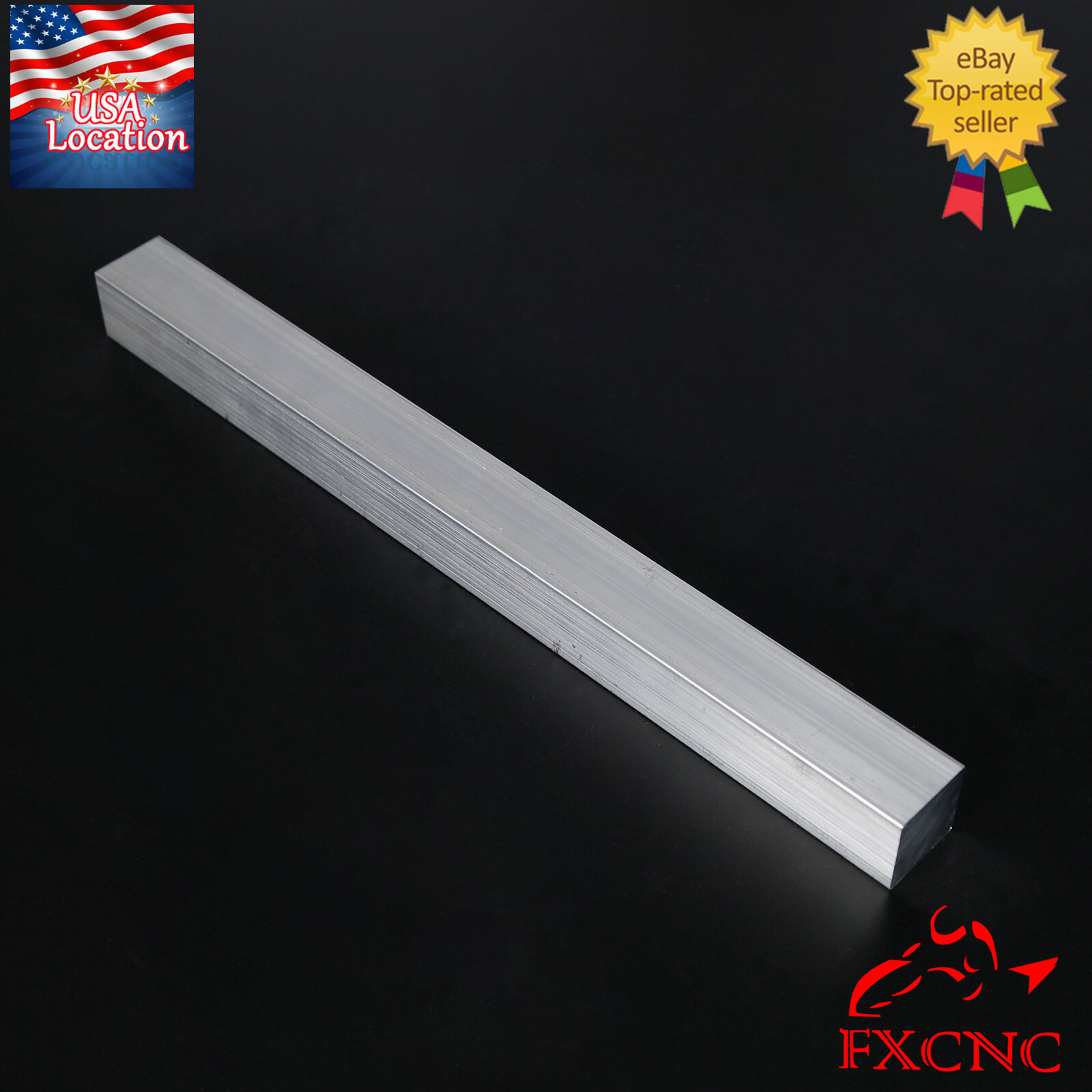 6061 Aluminum Flat Plate Sheet Flat Stock Length 300mm Width 25mm Thickness 25mm