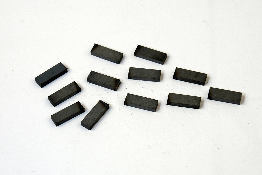 .140 X .270 X .785 +- .005 GRADE C-2 SOLID CARBIDE BLANK LOT OF 12 (E-2-4-1-8-R)
