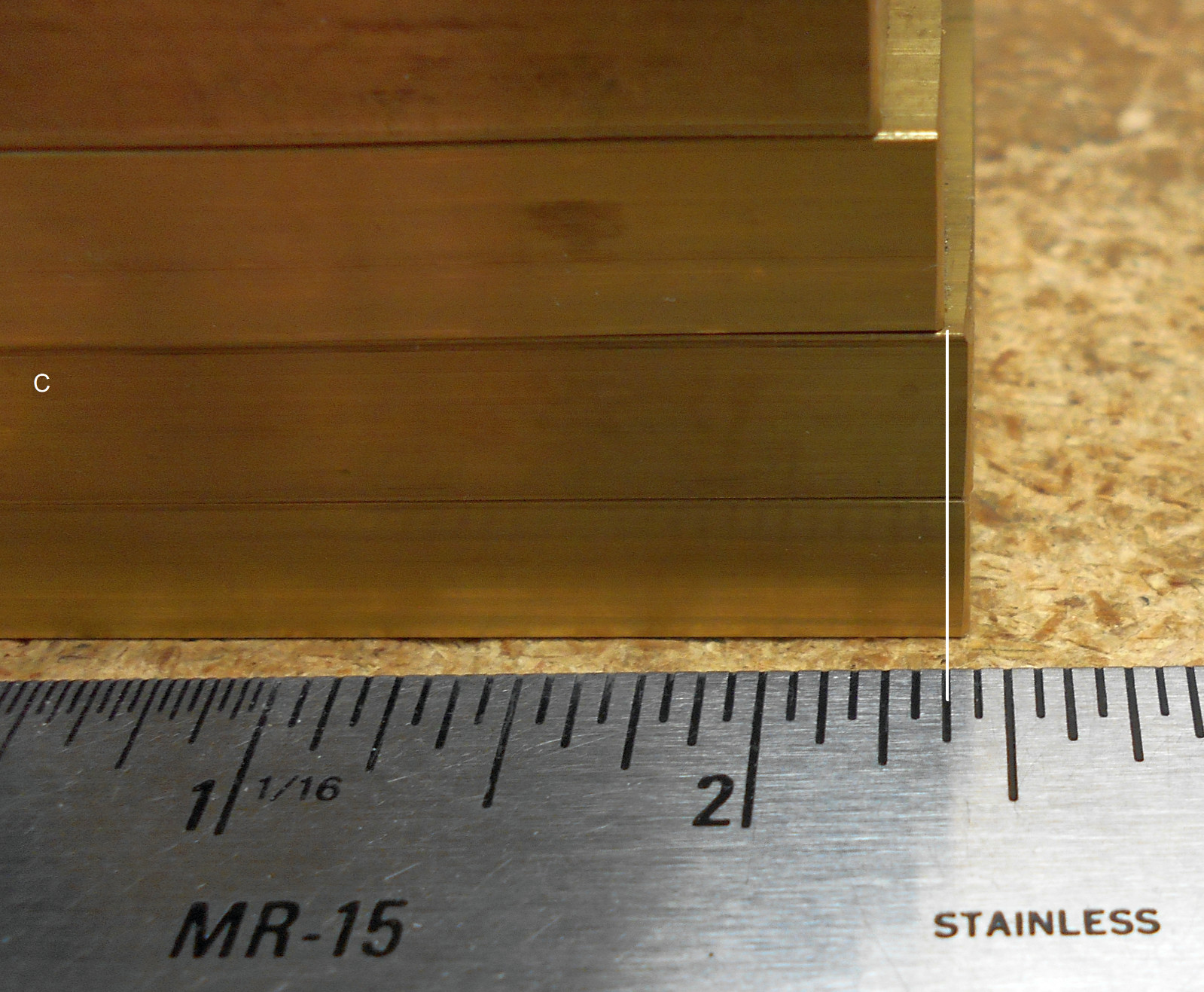(8) pieces 360 SOLID BRASS bar stock 3/8 x 2″ x lengths 2″ to 3-1/2″ -CUTOFFS
