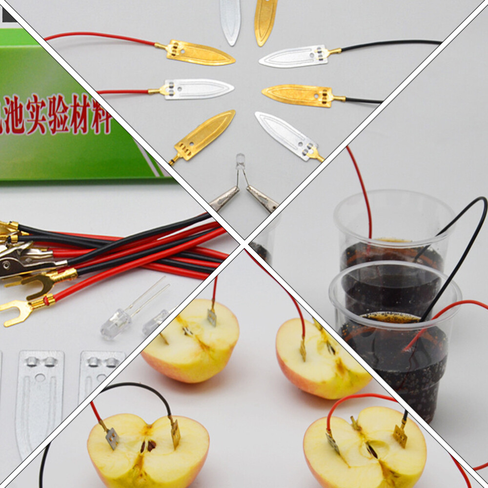 2 Sets Generation Experiment Materials Child DIY Battery Science