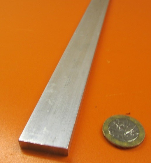 6061 T651 Aluminum Bar, 1/4″ (.250″) Thick x 1.0″ Wide x 60″ Length