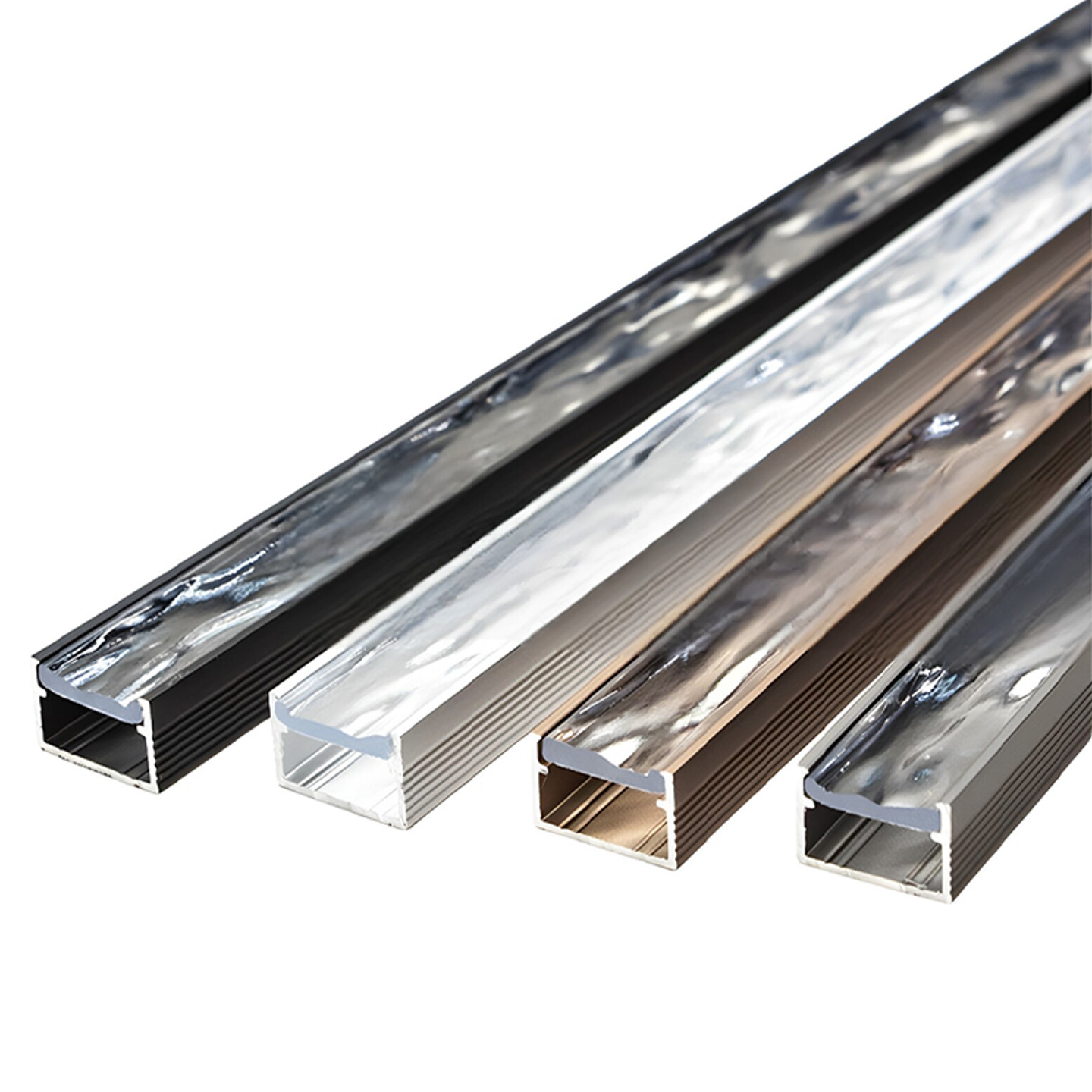 2 Pcs 0.5m Indoor Water Ripple Linear Light Channel Lamp Accessories