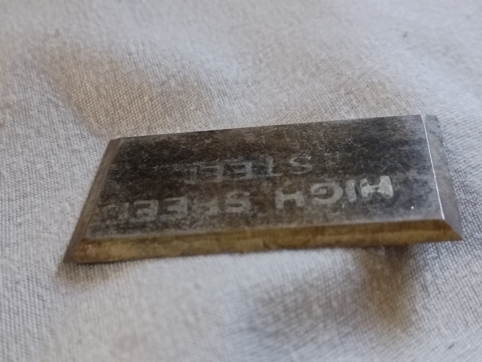 Small Piece Of Vintage High Speed Steel.