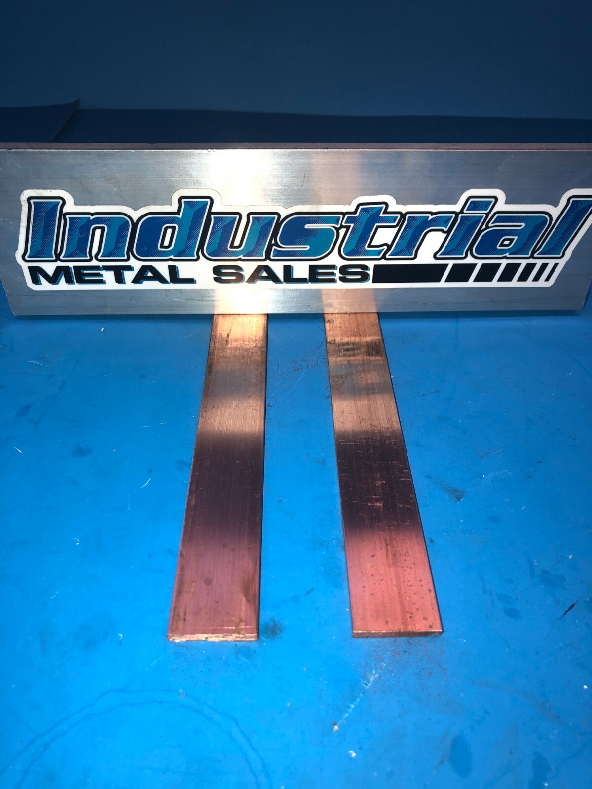 110 Copper Flat Bar 1/8″ x 1″ x 6″-Long — .125″ x 1″ Copper Bus Bar 2 Pieces