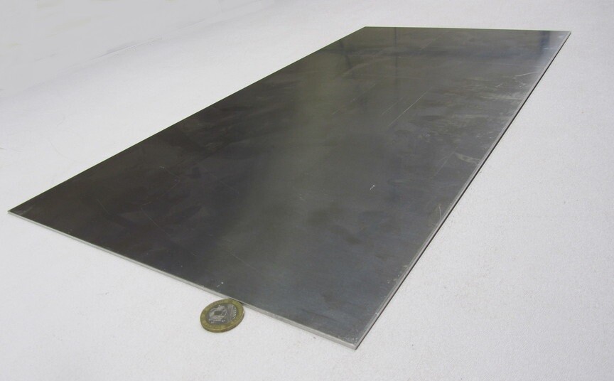 2024 Aluminum Sheet, T3, .090″ Thick x 12.0″ Width x 24.0″ Length