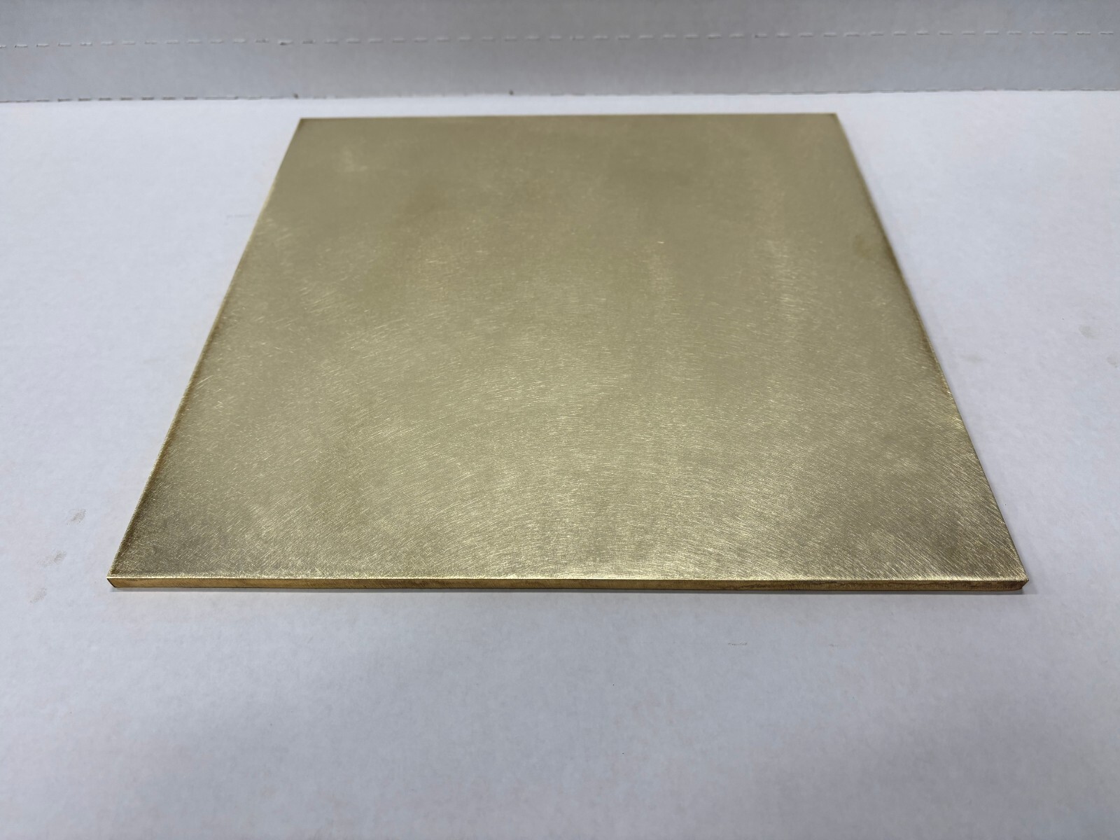 1/4″ Brass Alloy 260 Square Sheet Plate 8″X 8″ Flat Bar (.25″)