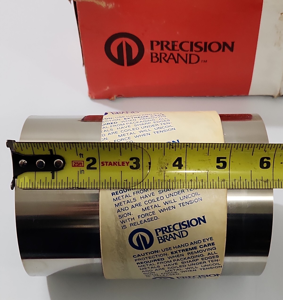 *BRAND NEW* Precision Brand 22L-15 Stainless Shim .015 Gage 6″x50″ + Warranty!
