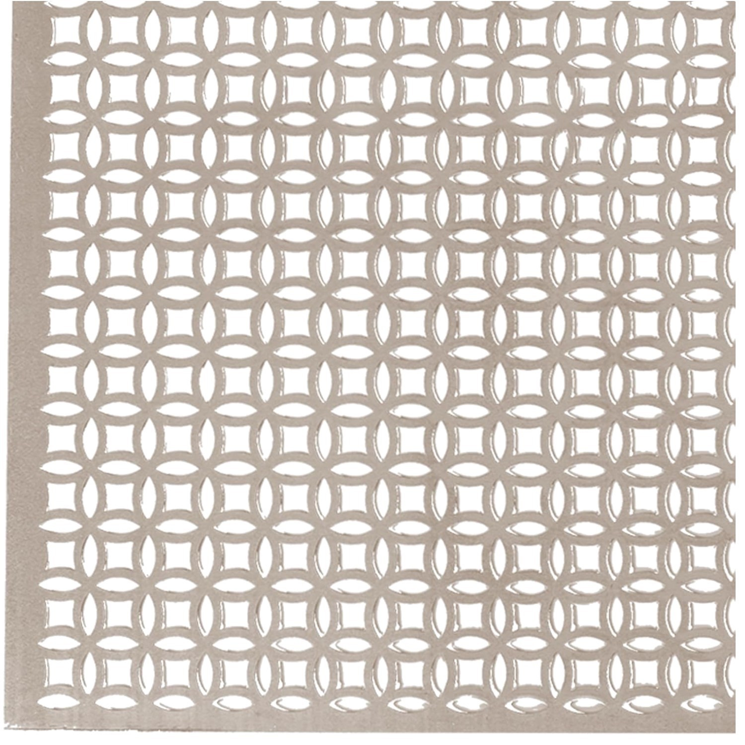 Satin Nickel Aluminum Sheet 12x24x.020 Elliptical